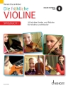 Die fr�hliche Violine Spielbuch 1 (+Online Audio) f�r Violine und Klavier