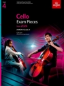 Cello Exam Pieces from 2024 Grade 4 for cello and piano