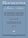 Die Dietrichstein-Manuskripte 2 Zweistimmige Kanons und Duette