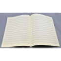Notenpapier Bach-Format hoch 14 Systeme 24x32,5 cm (5 B�gen)