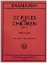22 Pieces for Children op. 27