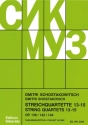 Streichquartette 13 - 15