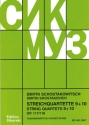 Streichquartette 9 + 10 op. 117 und 118