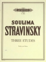 3 Etudes for violin and piano