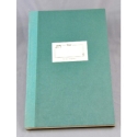 Notenschreibbuch blau 10 Systeme