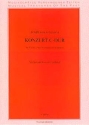 Konzert C-Dur f�r Violine und Streichorchester f�r Violine und Klavier
