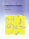 Fragments For Timpani