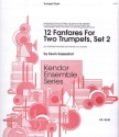 12 Fanfares For Two Trumpets, Set 2 Set 2