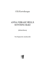 Anna niskasi niell� kynteni j�lki
