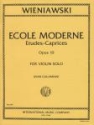 �cole moderne - 10 �tudes caprices op.10 for violin