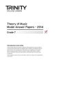 Theory Model Answer Papers Grade 7 2014