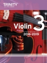 Violin Exam Pieces Grade 3 2016�2019 (score & part)