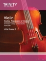 Violin Scales, Arpeggios & Studies Initial�Grade 8