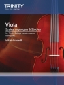 Viola Scales, Arpeggios & Studies Initial�Grade 8 from 2016
