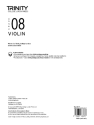 Violin Exam Pieces From 2020: Grade 8 (part only)