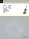 Sonate F-Dur (Erstausgabe der 1. Fassung)