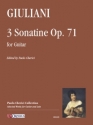 3 Sonatine op.71