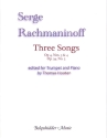 Three Songs op. 4 No. 3&4, op. 34 No. 5