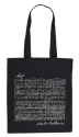 Tragtasche Beethoven schwarz lang