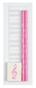 Notizblock Tastatur midi rosa