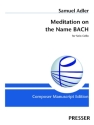 Meditation on the Name BACH
