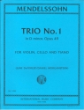 Trio No. 1 op. 49