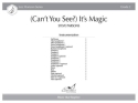 (Can�t You See?) It�s Magic