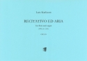 Recitativo ed aria