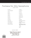 Fantasia For Alto Saxophone Concert Band - Full Score