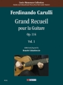 Grand Recueil pour la Guitare Vol.1 op ..14