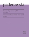 Variations and Fugue in E flat minor Op.23 op. 23