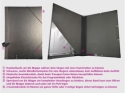 Notenmappe mit Gummikordel+Halteschlaufe Modell Premium