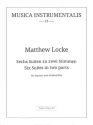 6 Suiten zu zwei Stimmen