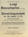 Quintett 29 d-moll G 293 (spanisch)