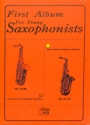 First album for young saxophonists