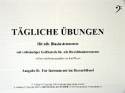 T�gliche �bungen f�r alle Blechblasinstrumente
