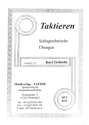 Taktieren - schlagtechnische �bungen