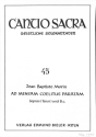 Ad mensam coelitus paratam 45