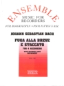 Fuga allabreve e staccato BWV 550