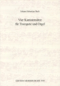 Vier Kantatens�tze