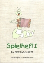 Spielheft in Notenschrift 1