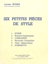 6 Petites pieces de style