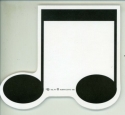 Haftnotizblock Achtelnote