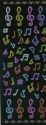 Stickers Musikmotive