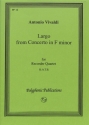Largo (Konzert f-moll)