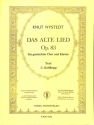 Das alte Lied op 83