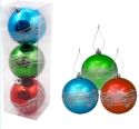 Christbaumkugeln Violinschl�ssel + Notenlinie