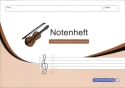Notenheft mit Notenlineatur f�r die Grundschule
