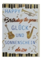 Doppelkarte Happy Birthday