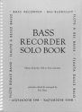 Bass Recorder Solo Book